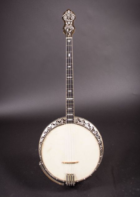 Del Vecchio デル・ベッキョ製 バンドリン 1988年 Vintage Banjolin Banjo Mandolin 8-string instrument unmarked