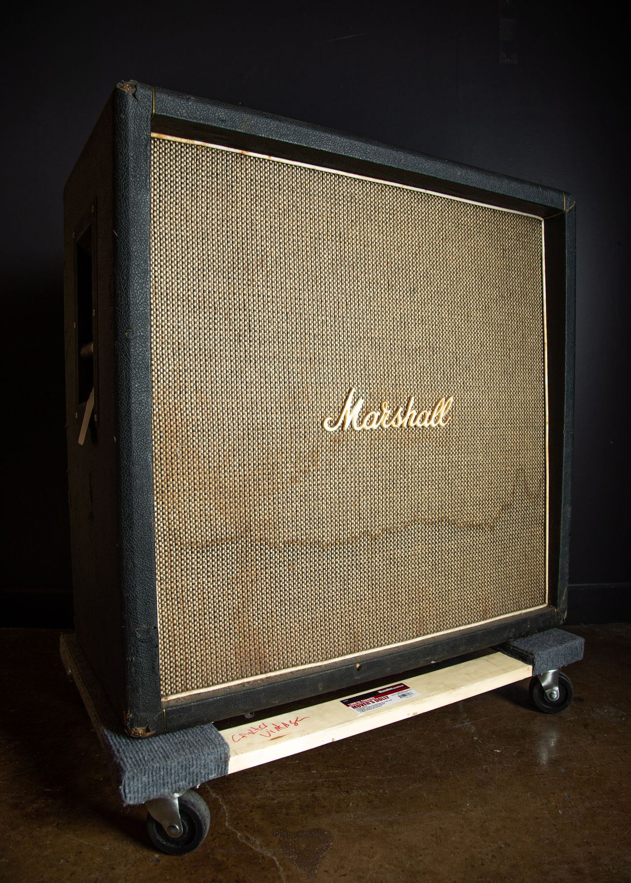 Carter Vintage - Marshall 1960B 4x12 Straight Cabinet 1970, Black