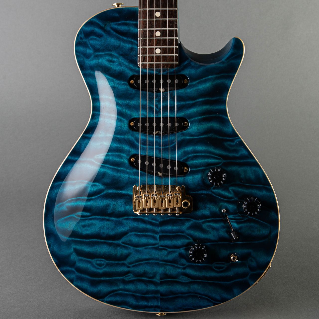 Carter Vintage - PRS Rockfish Private Stock 2001, Aqua