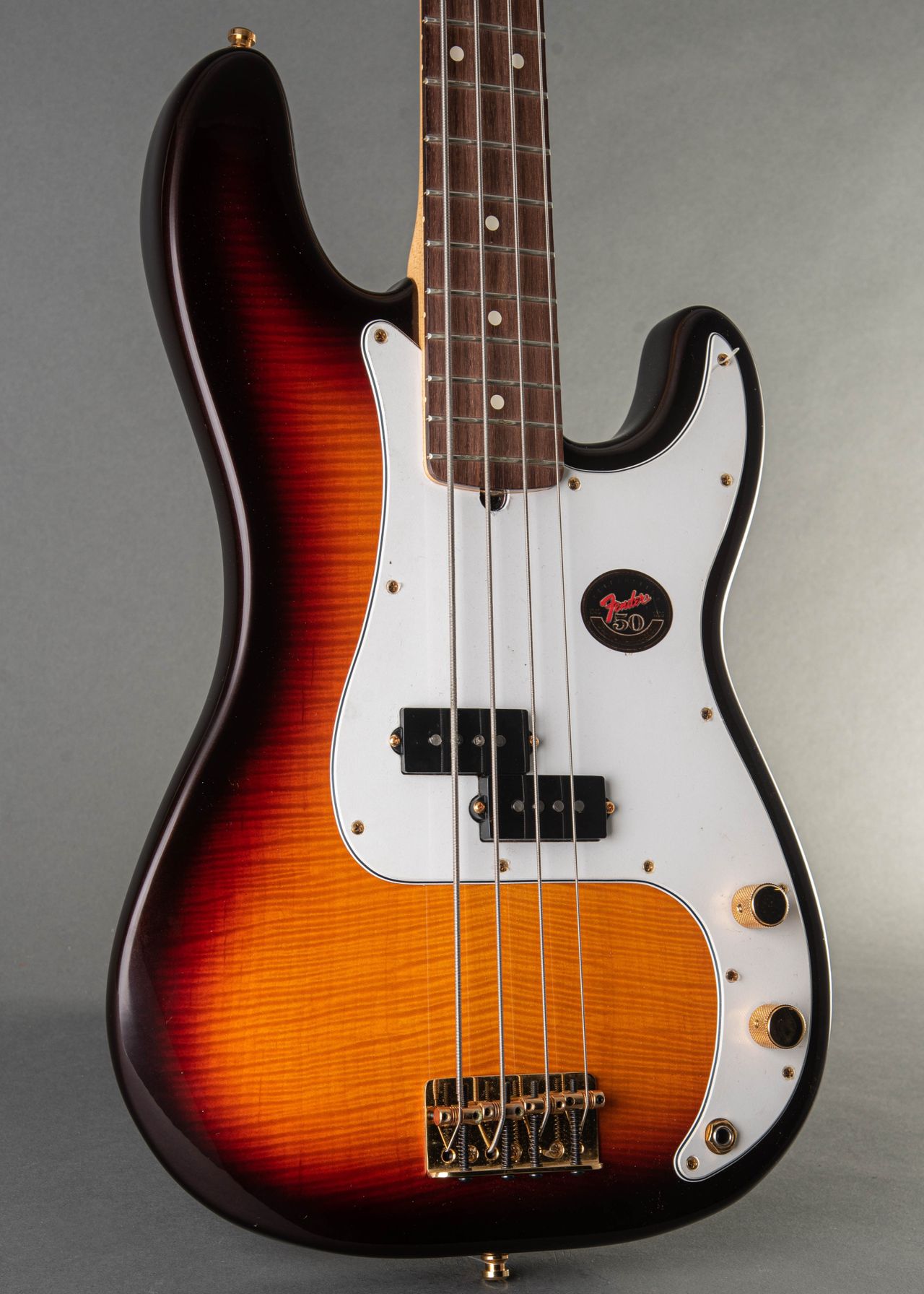 Carter Vintage - Fender Precision Bass, 50th Anniversary 1996, Sunburst |  Carter Vintage Guitar