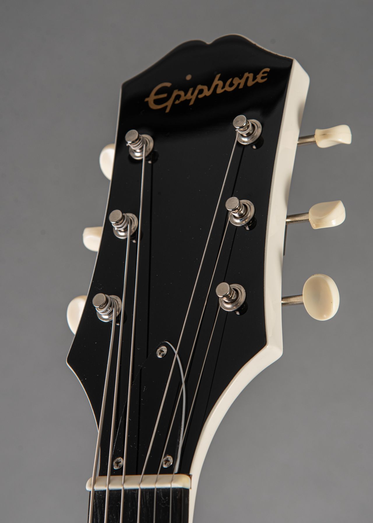George Thorogood “White Fang” ES-125TDC, Bone White | Epiphone