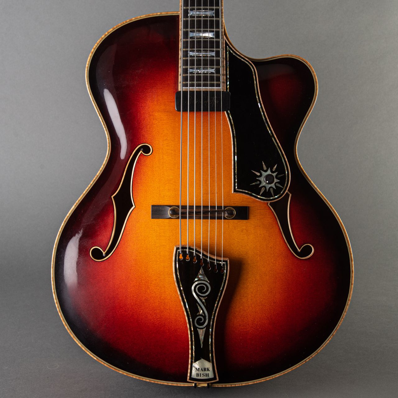 Carter Vintage Chris Forshage Custom 7 String Archtop 2000 Sunburst Carter Vintage Guitar