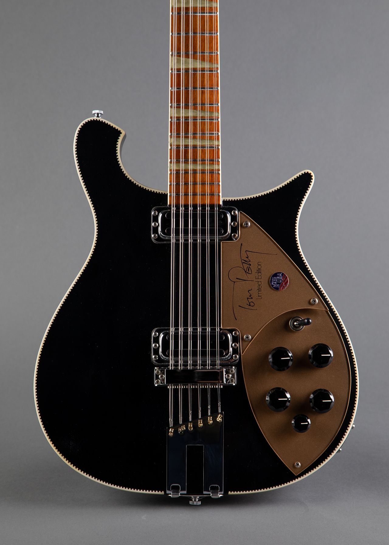 Carter Vintage - Rickenbacker 660-12 Tom Petty 1991, Black | Carter Vintage  Guitar