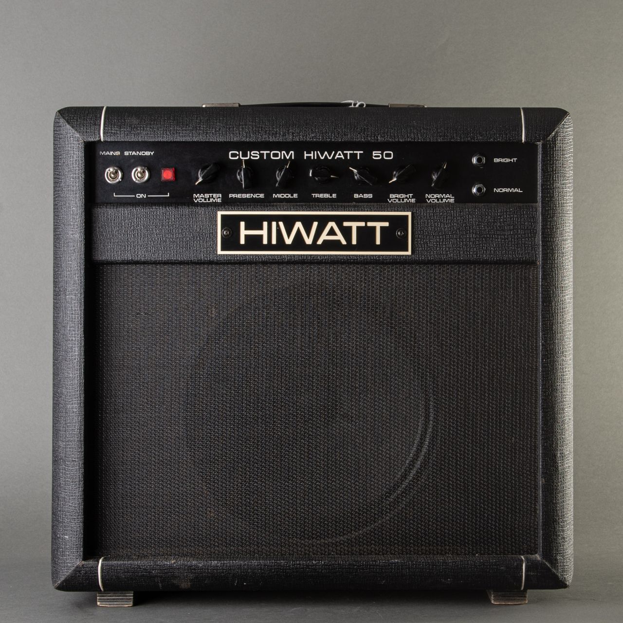 Carter Vintage - Hiwatt Custom 50 1x12 Combo SA 112 OL 1980, Black | Carter  Vintage Guitar