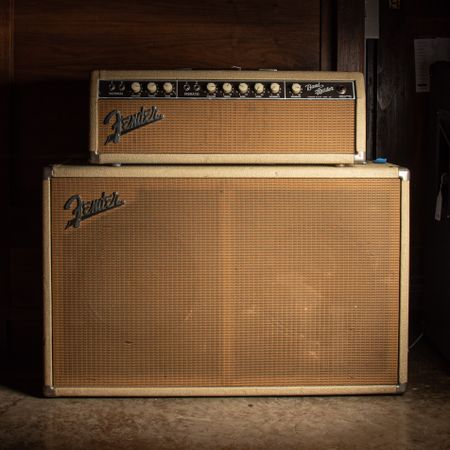 Fender Bandmaster 6G7-A Head & Cab 1963, Blonde thumbnail
