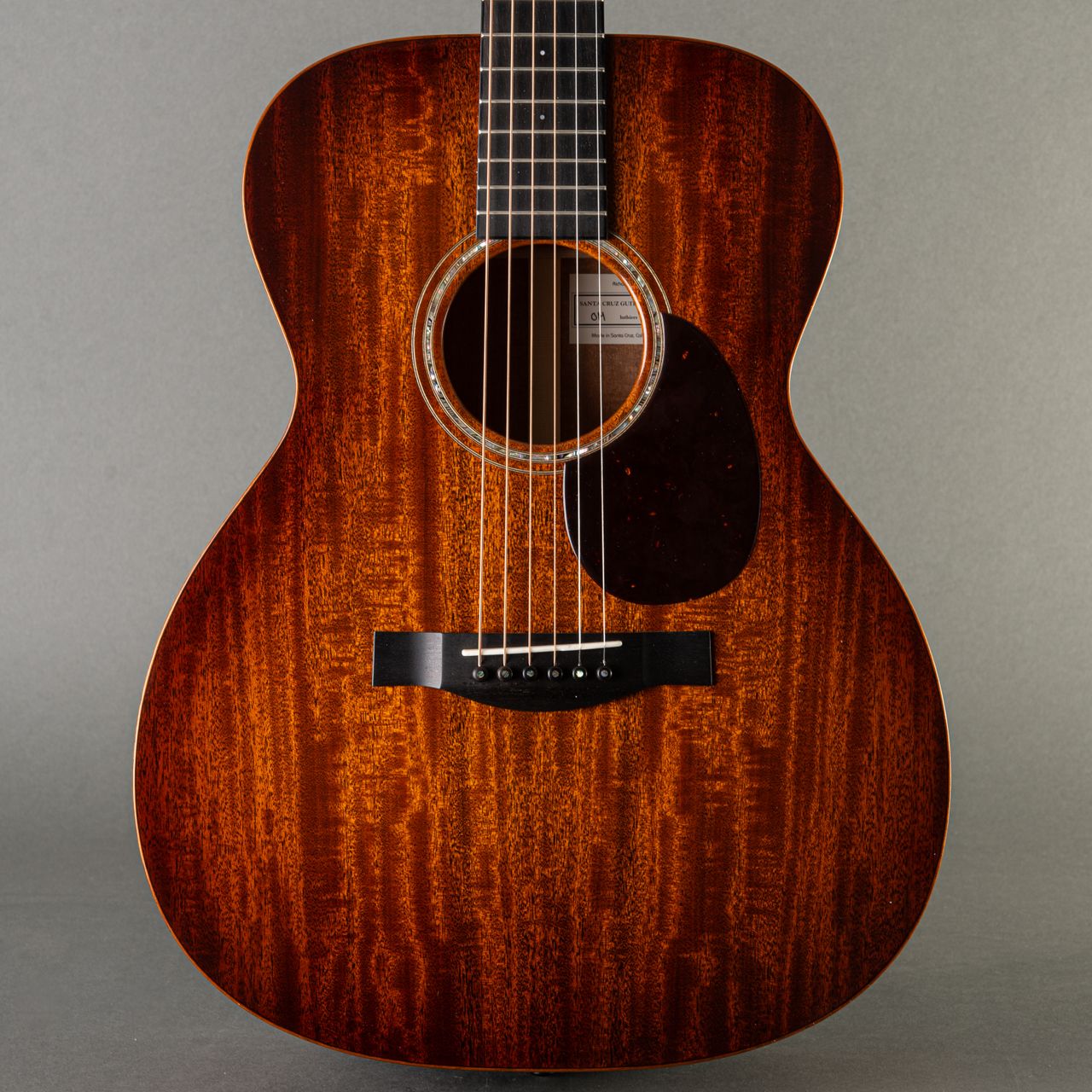 Carter Vintage Santa Cruz OM 2023 Figured Mahogany Carter Vintage Guitar