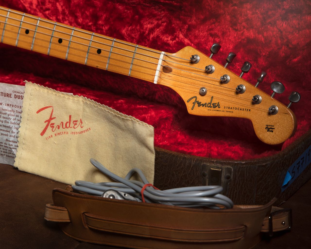 Carter Vintage - Fender Stratocaster 1954, Sunburst | Carter
