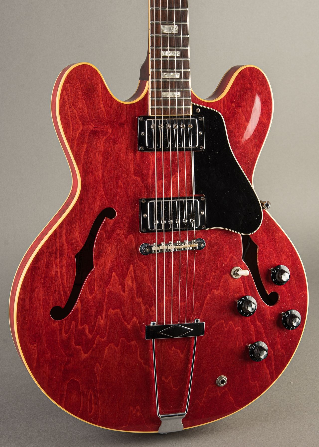 Carter Vintage - Gibson ES-335 TD 6-String Conversion 1968, Cherry | Carter  Vintage Guitar