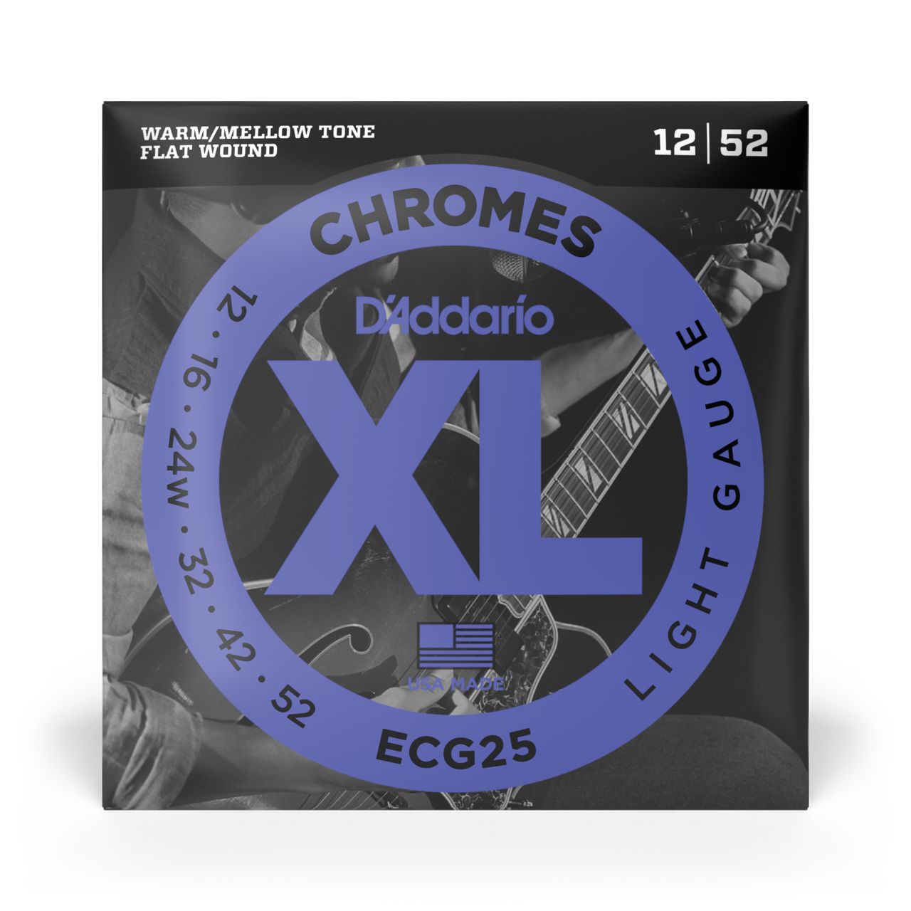 Carter Vintage - D'addario Chromes Flat Wound Electric Guitar