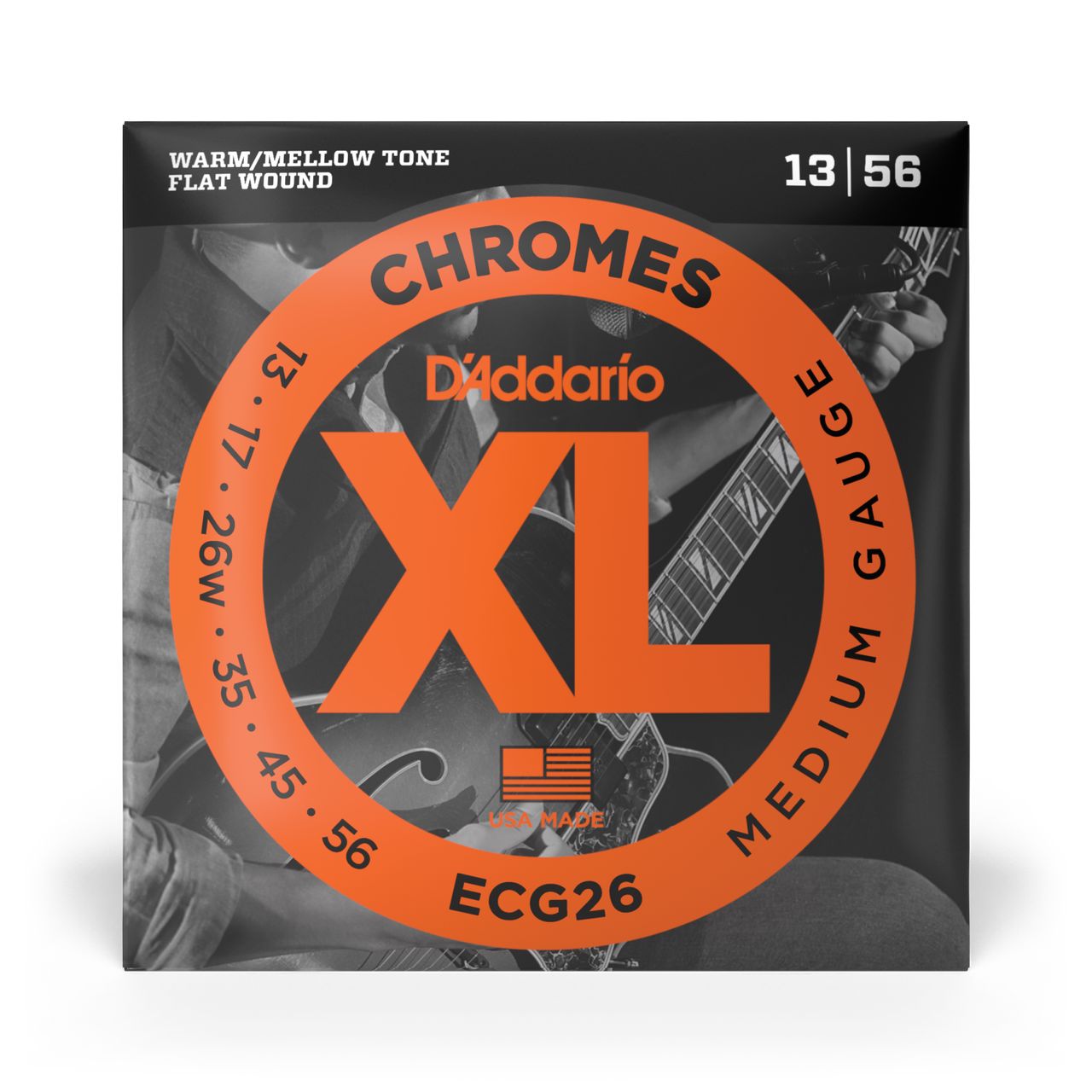 Carter Vintage - D'addario Chromes Flat Wound Electric Guitar