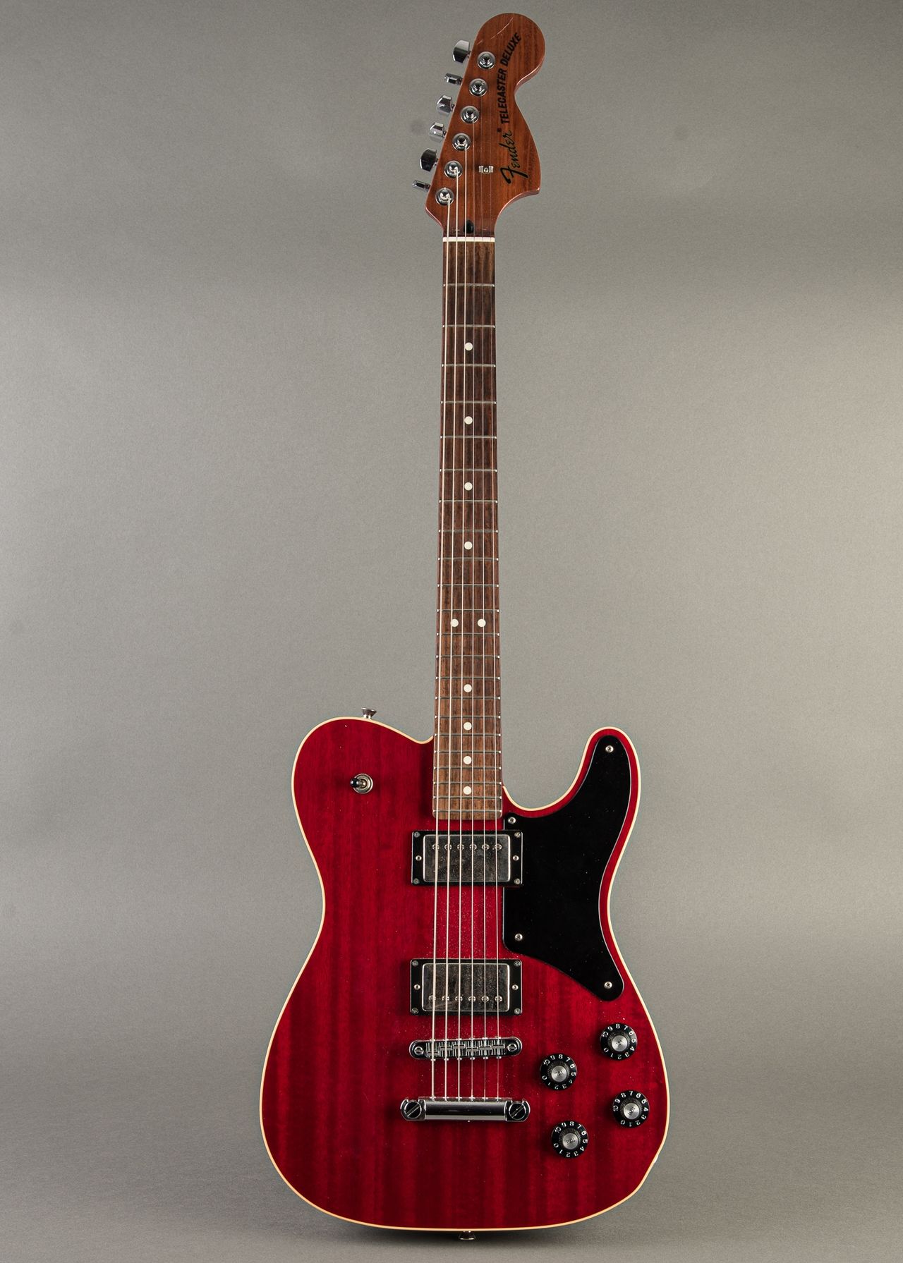 Carter Vintage - Fender MIJ Telecaster Deluxe Troublemaker 2019, Cherry Red  | Carter Vintage Guitar