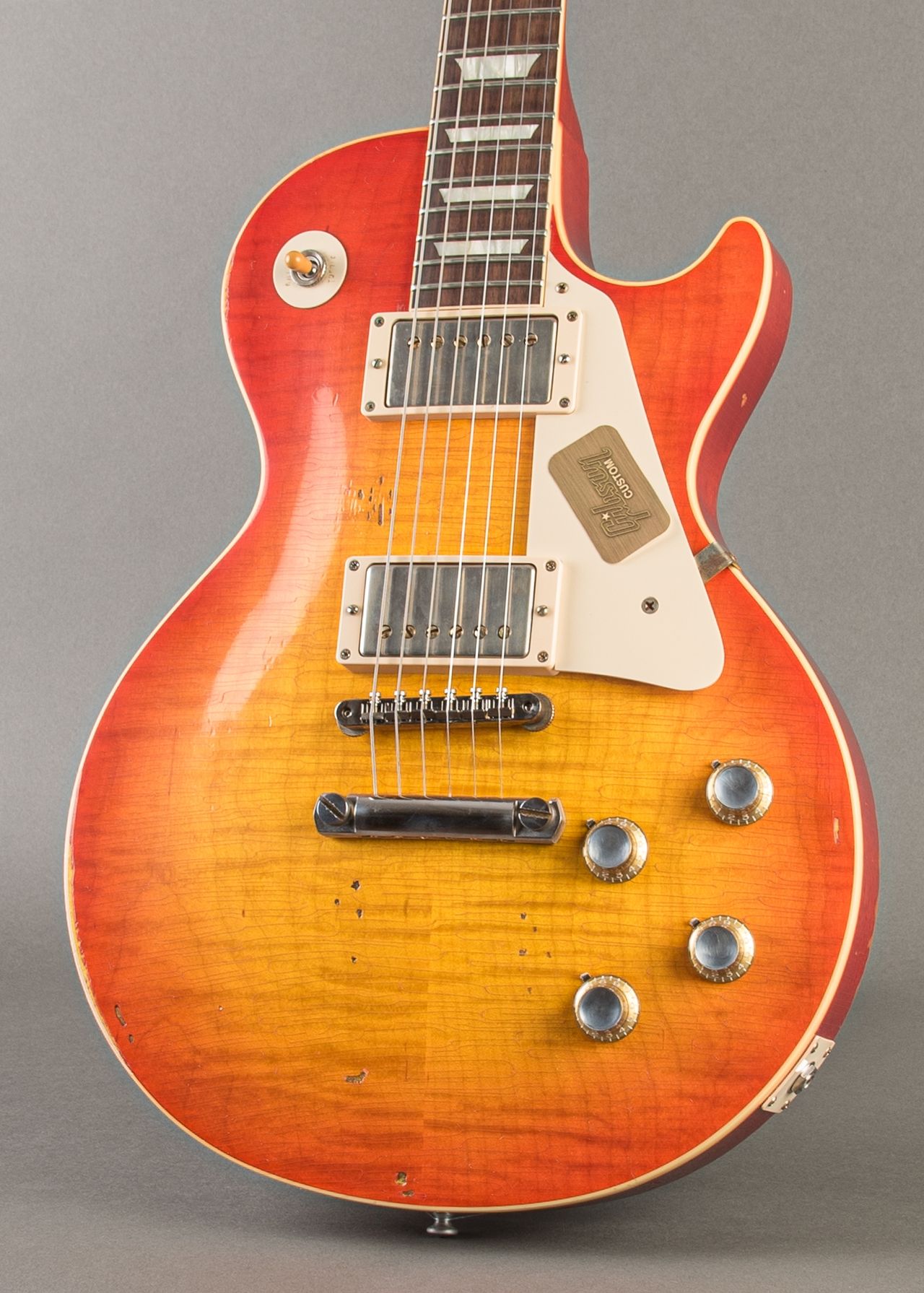 60s〜 EURO Vintage PAUL GAEBLER セットアップ Les Paul Standard '60s Figured Top Unburst #216730147
