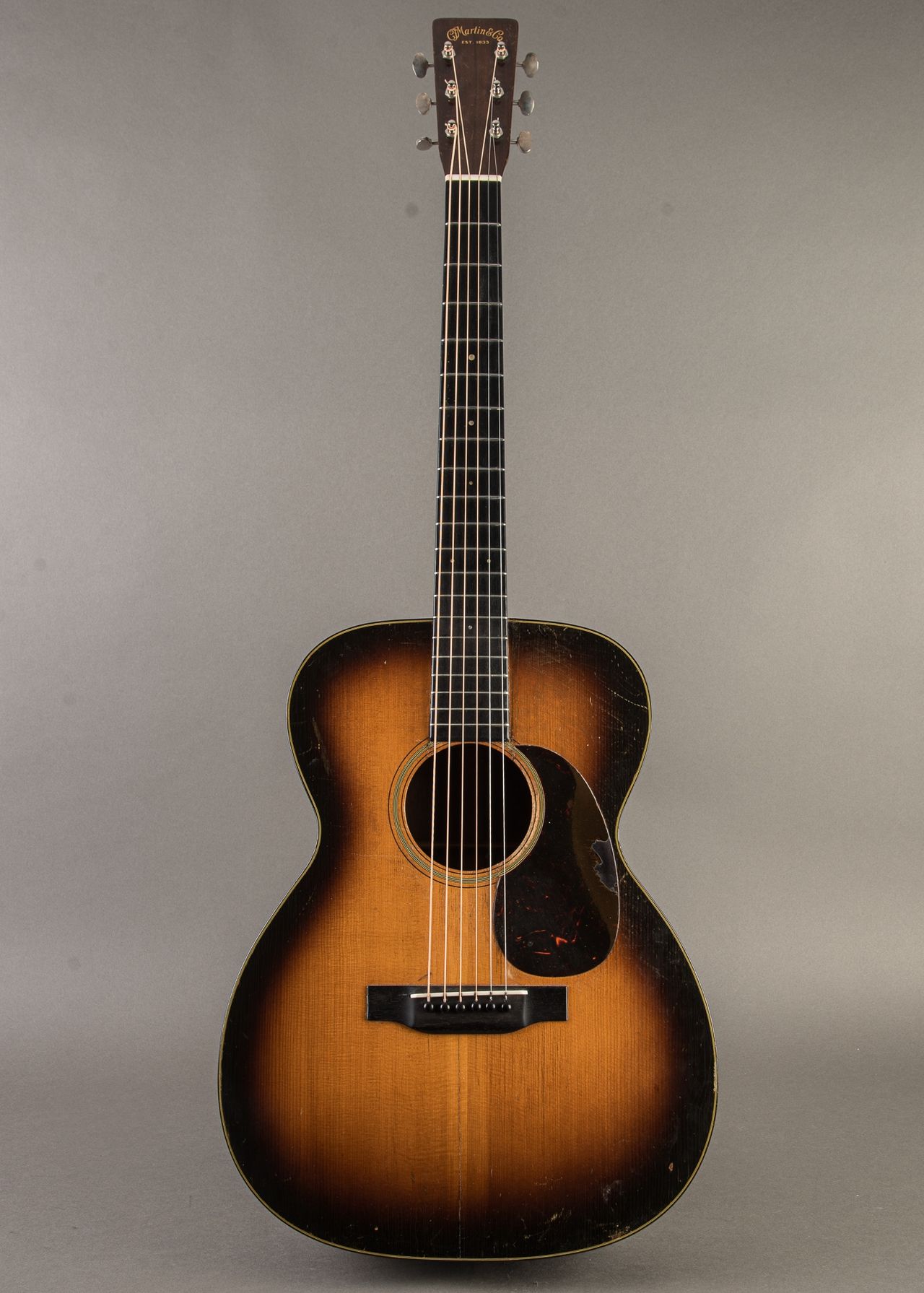 Carter Vintage - Martin 000-18 / OM Long Scale 1934, Shadetop