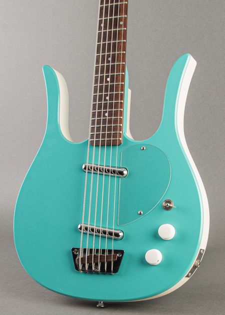 ギター Jerry Jones \"Baby Sitar\" green crack Jerry Jones 