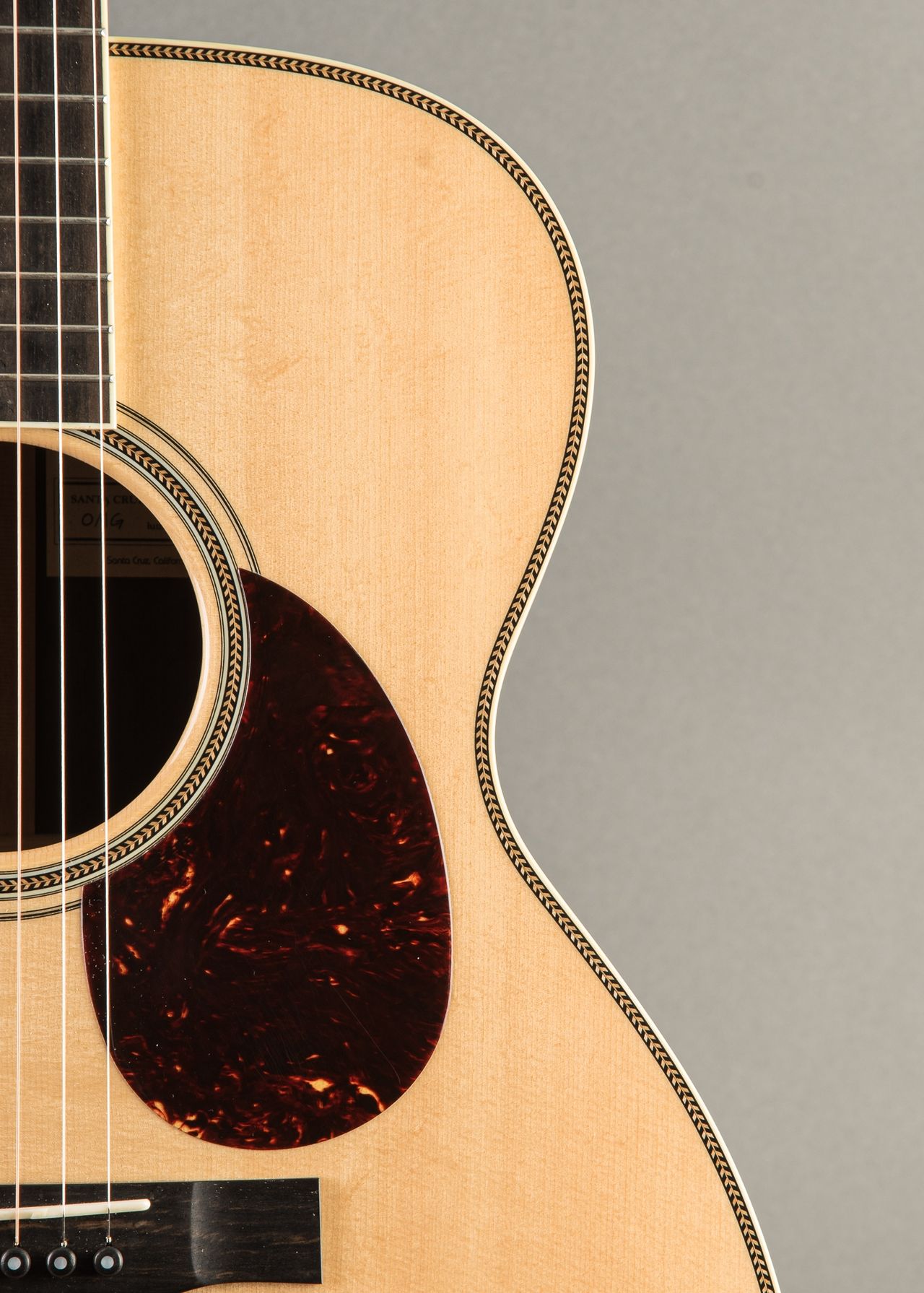 Carter Vintage - Santa Cruz OM Grand, Bearclaw German, 2016