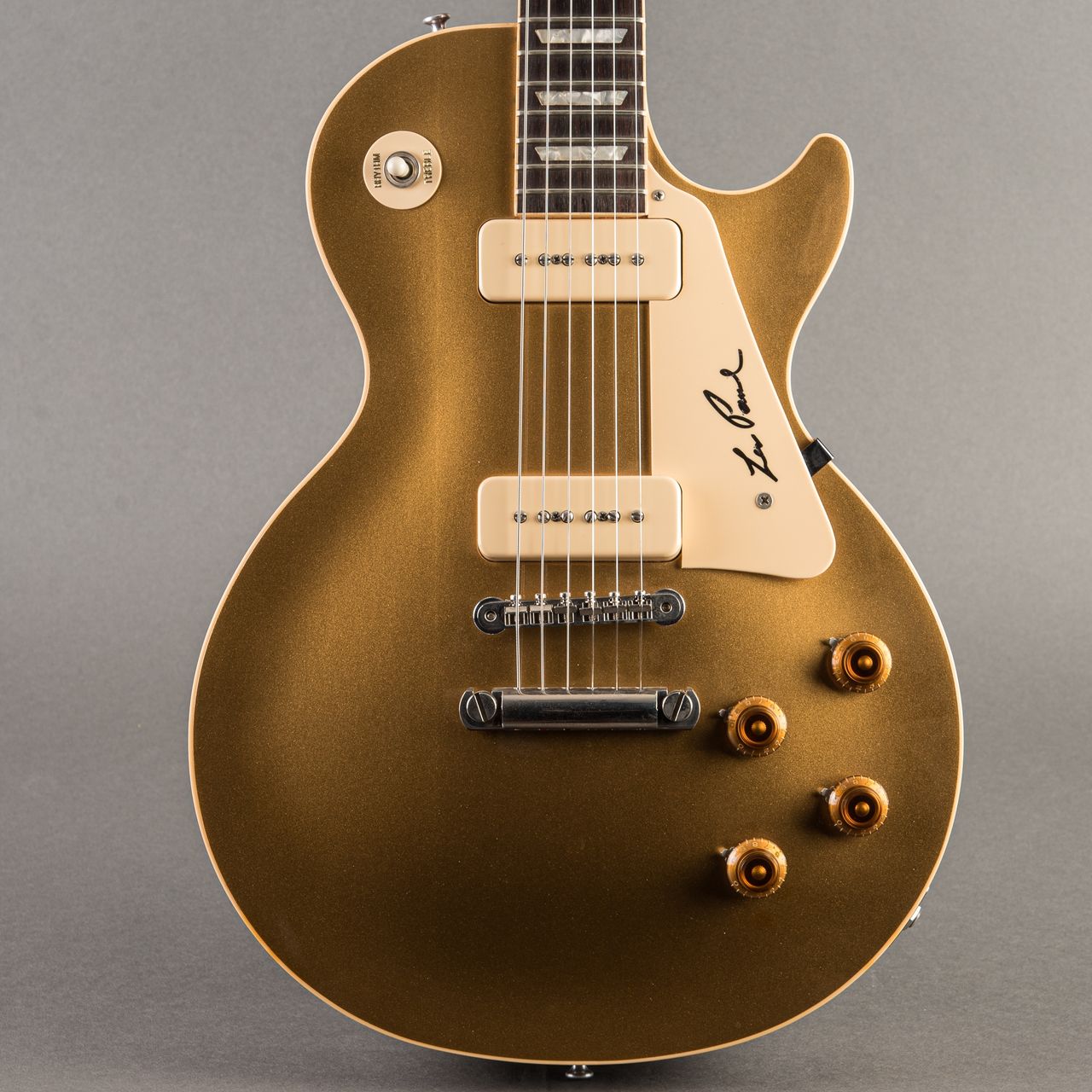 ギター Gibson Custom Shop 1956 Les Paul Goldtop Gibson Custom 1956 Les Paul Goldtop Reissue Electric Guitar