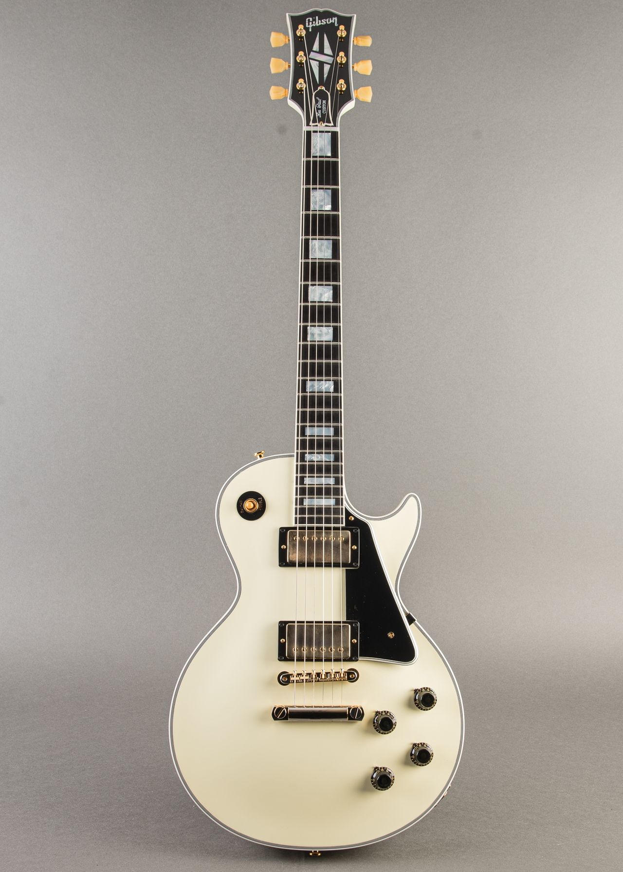 ギター Gibson Murphy Lab 1957 Les Paul Custom Gibson Murphy Lab 1957 Les Paul Custom 2-Pickup Alpine White