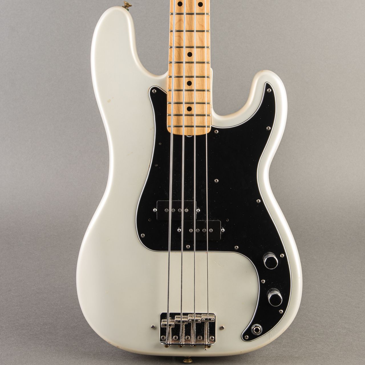 ベース Fender American Vintage Precision Bass Carter Vintage - Fender Precision Bass 1975, Pearl | Carter