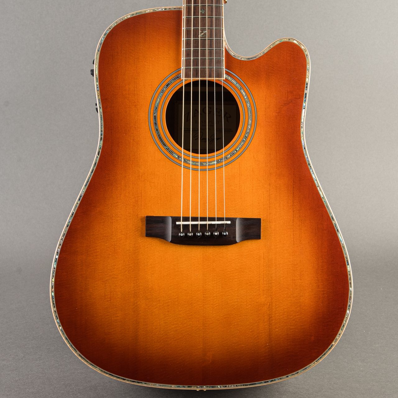 Carter Vintage - Zager ZAD-900CE/AURA/VCS 2023, Sunburst Carter Vintage - Zager ZAD-900CE/AURA/VCS 2023, Sunburst