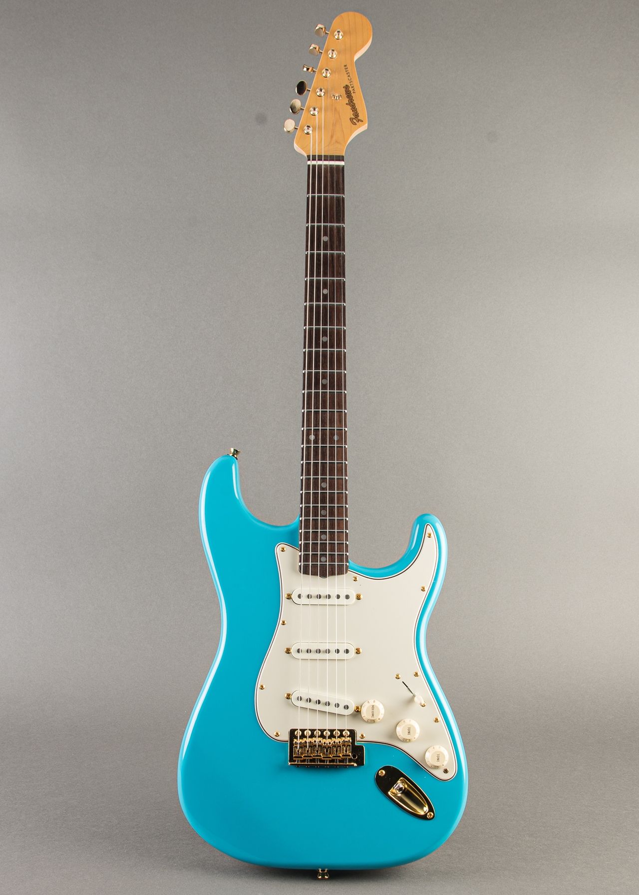 Carter Vintage - Frank Andrews Partscaster Strat 2025, Aqua Blue