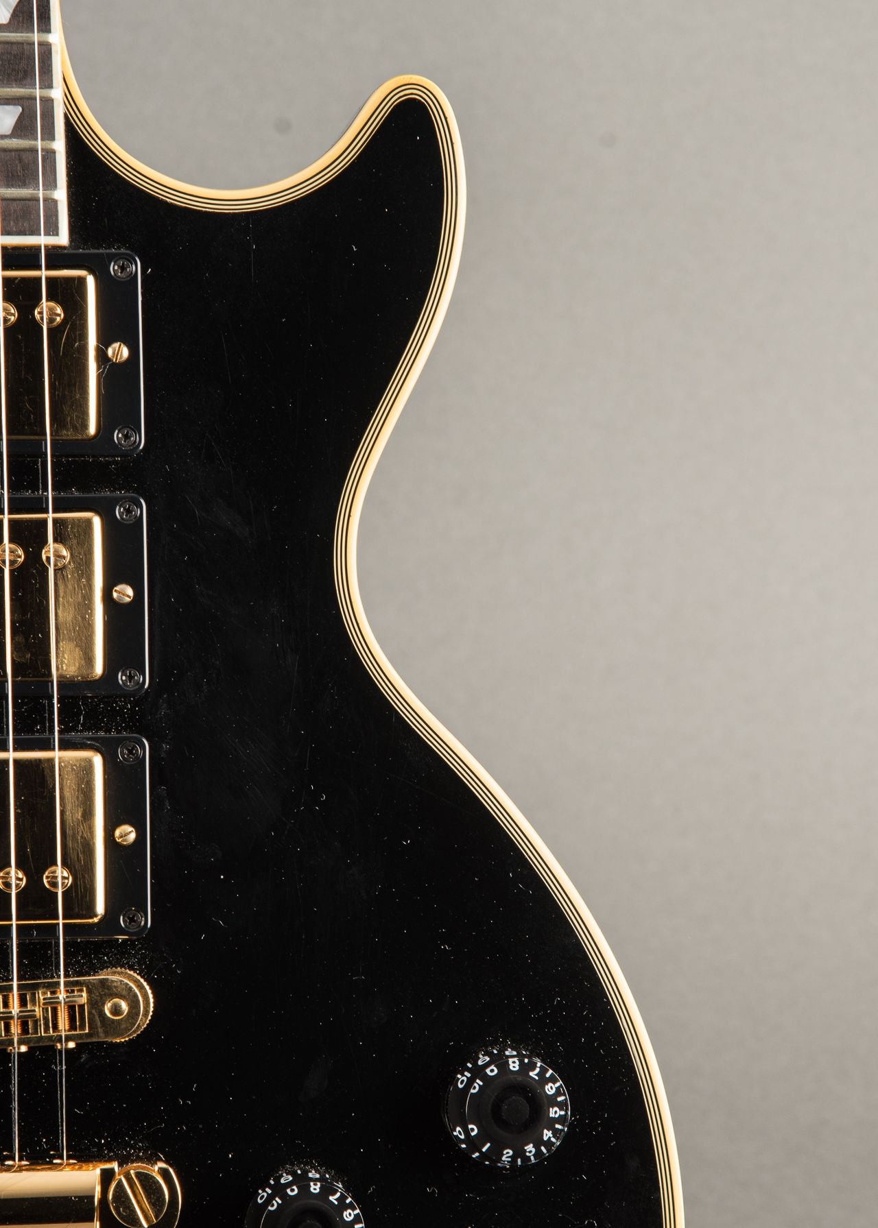 Carter Vintage - Gibson Les Paul Custom 2007, Ebony | Carter