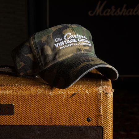 Carter Vintage Guitars Camo Hat thumbnail