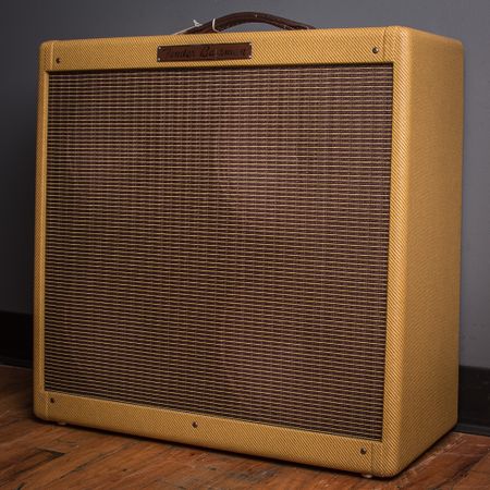 Fender Bassman 4x10 Combo 5F6-A  w/ Repro Cab 1959, Tweed thumbnail