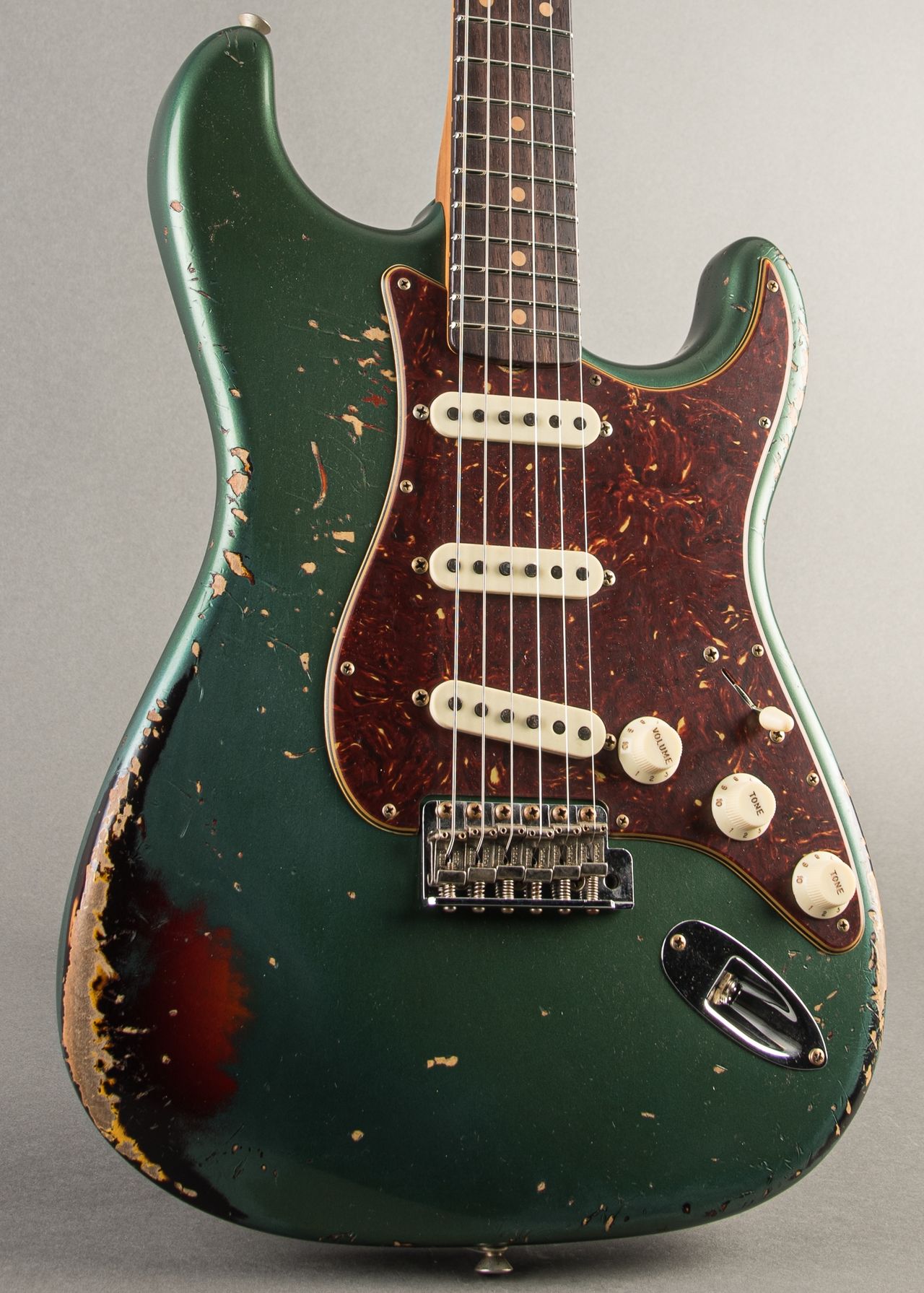Fender Custom Shop 1961 Stratocaster Heavy Relic Aged Ocean