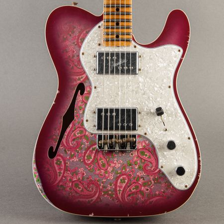 Fender Custom Shop S23 Limited '72 Thinline Telecaster  2025, Pink Paisley thumbnail