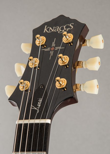 ギター KnaggsGuitars SevernX Trem #1398 2023 Knaggs Guitars Severn Trem in Miami Blue Splatter | Rebel