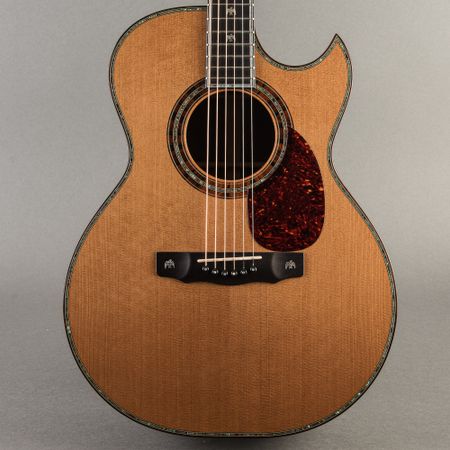 Olson SJ Figured Brazilian, Mastergrade Cedar,  2008, Natural thumbnail