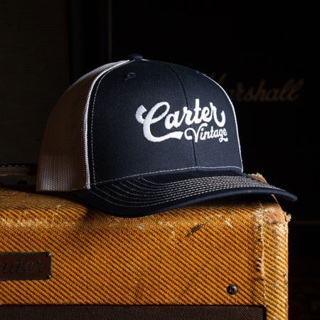 Navy Cursive Hat thumbnail