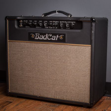 Bad Cat Hot Cat 30 1x12 Combo w/ Road Case 2008, Black thumbnail