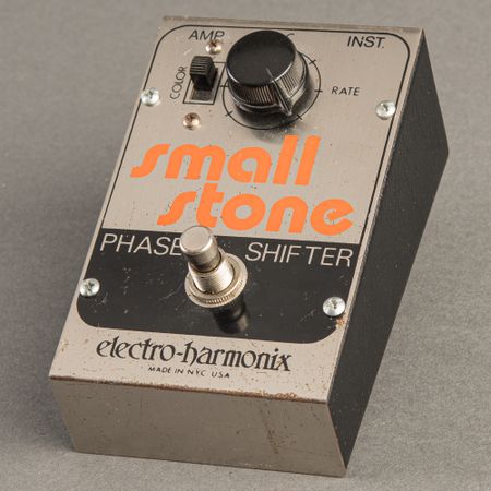 Electro-Harmonix Small Stone Phase Shifter 1970s, Silver/Orange thumbnail