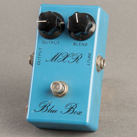 MXR Blue Box 1970s, Blue with Script Logo thumbnail