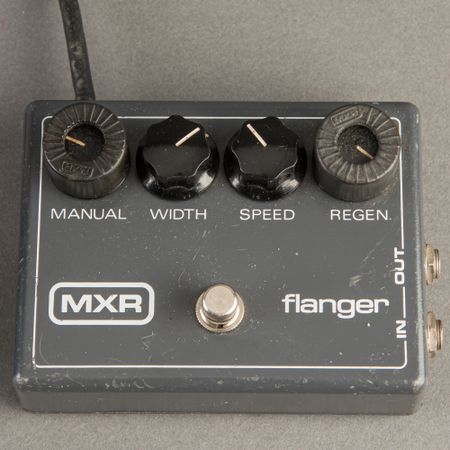 MXR Flanger M-117 1970s, Gray with Block Logo thumbnail