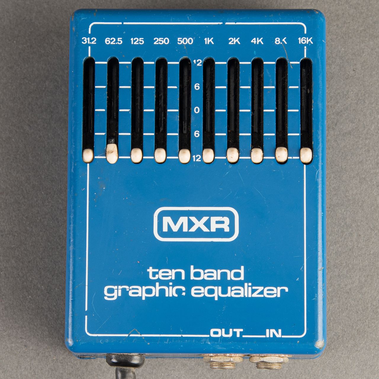 放送大学 割引 Vintage Carter - Blue 1970s, Equalizer Graphic Band Ten MXR ギター