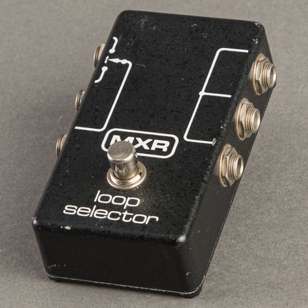 MXR Loop Selector 1980s, Black with Block Logo thumbnail