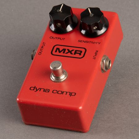 MXR Dyna Comp 1970s, Red with Block Logo thumbnail