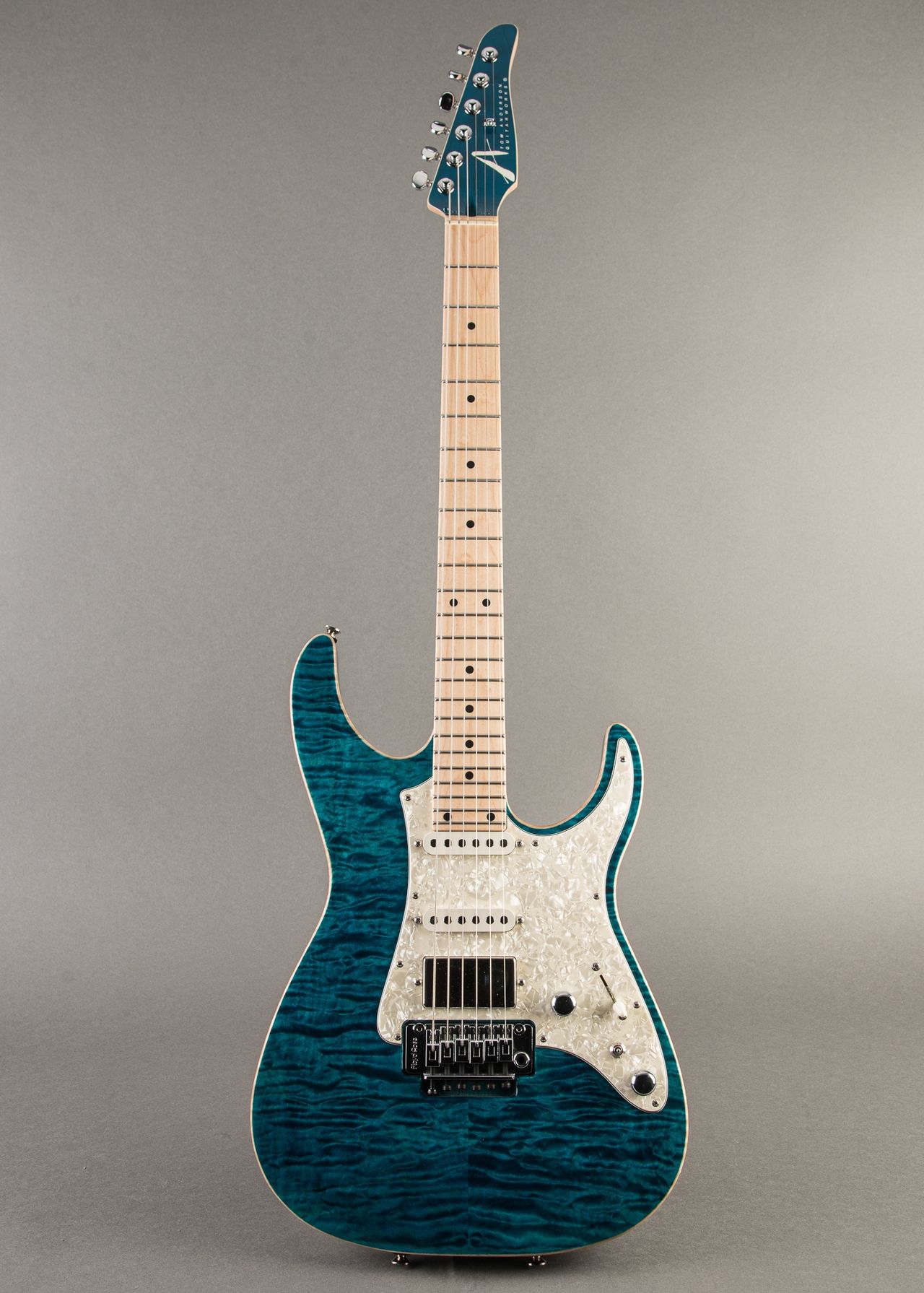 ギター Tom Anderson The Classic Bora Bora Blue The Classic -Transparent Blue Burst- | 【クロサワ楽器店