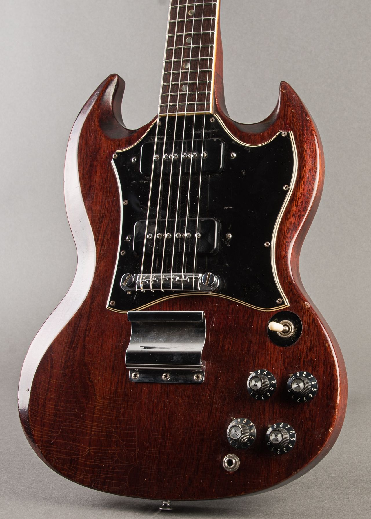 Gibson SG スペシャル Carter Vintage - Gibson SG Special 1968, Cherry | Carter