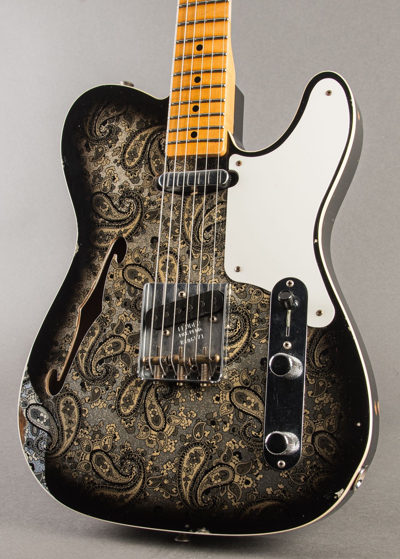 69' Thinline TL Relic Sonic Blue | ONPA Guitar