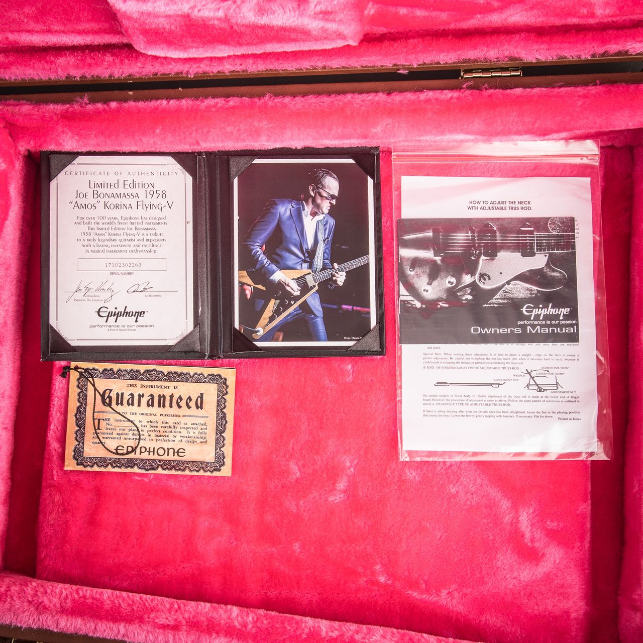 Carter Vintage - Epiphone Limited Edition Joe Bonamassa 1958