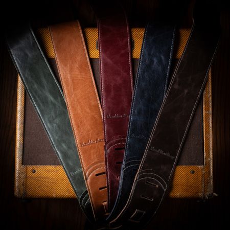 Franklin Jackson Hole Aged Leather Guitar Strap thumbnail