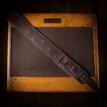 Franklin American Bison Leather Guitar Strap thumbnail