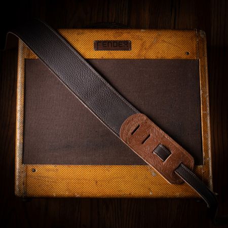 ティファニー　ヴィンテージ　PETER FRAMPTON ギター型バックル Carter Vintage - Franklin Retro Deluxe Guitar Strap | Carter