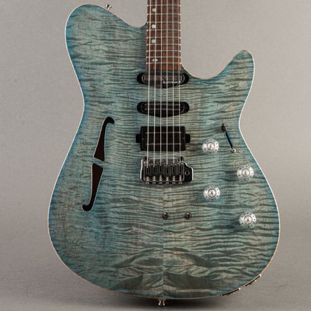 Mike Lipe Custom 2010's, Blue Flame Maple thumbnail