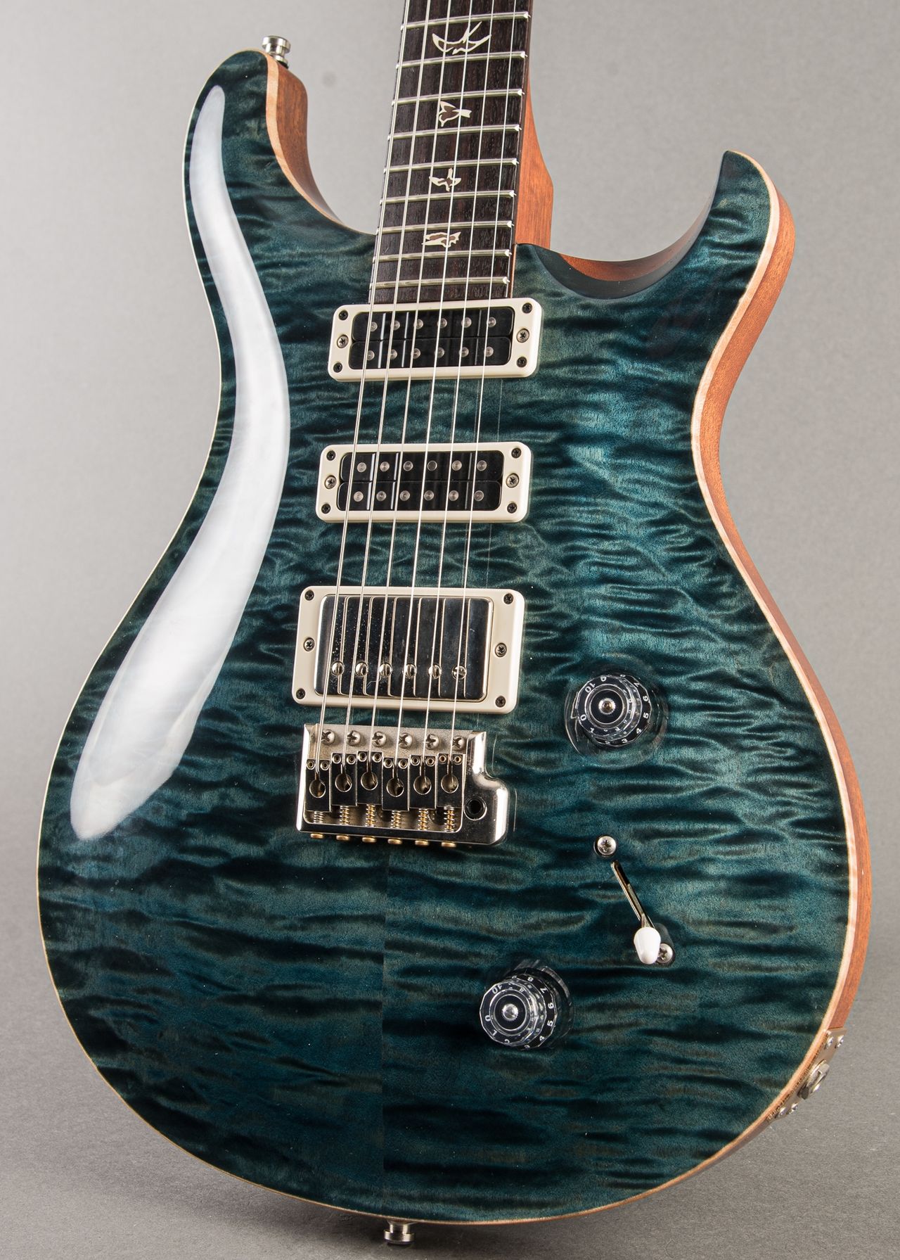 PRS Studio 10 Top NAMM Showモデル Carter Vintage - PRS Studio 10 Top 2011, Blue Quilted Maple