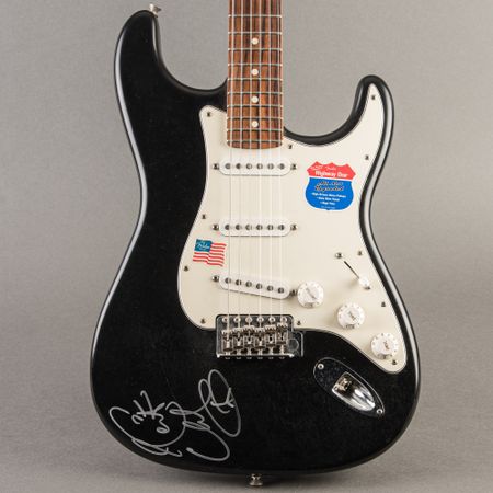Fender Highway 1 Strat signed by Keith Urban 2007 , Black thumbnail