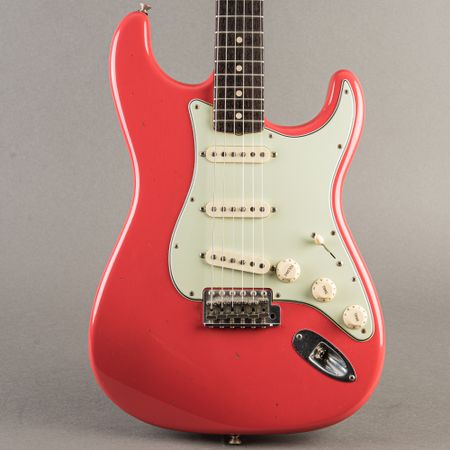 Fender Custom Shop '63 Stratocaster Journeyman Relic 2018, Fiesta Red thumbnail